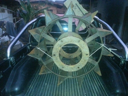 ขายถูก! ล้อเหล็กกันจม ถอดจากรถไถ คูโบต้า 4508 ขายถูก! ล้อเหล็กกันจม ถอดจากรถไถ คูโบต้า 4508