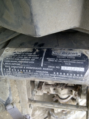 ขายซากเครื่อง เมอร์คิวรี่ 2 เครื่อง