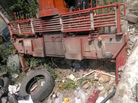 ขายเครน UNIC 330 V-TURDO 3.30 ตัน 3 ชัก 4 ปลอก ท้องวี มีใบคุมเครน สภาพสมบูรณ์พร้อมใช้