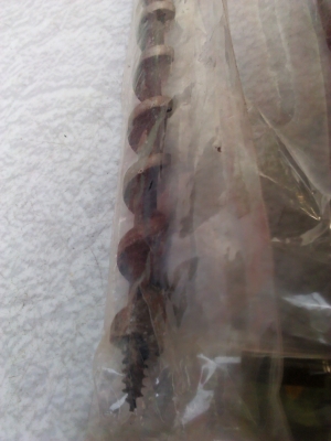 ดอกส่วานเจาะไม้ขนาด3หุน ยาวเกลี่ยวเจาะ 7 นิ้ว ยาวทั้งหมด12 นิ้วของใหม่อย่างถูกๆมีจำนวนจำกัด