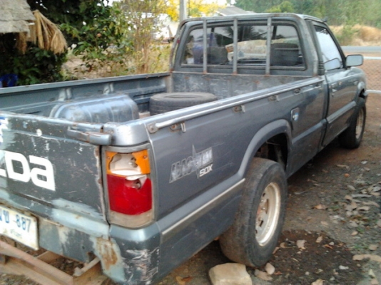 ***ขายแล้วครับขอบคุณ Truck2hand ขาย กระบะตอนเดียว MAZDA B2200 ปี32/89 เครื่องวางใหม่ R2 (ลงเล่ม) แห้งจัด ไม่มีเยิ้ม แรงดี หายห่วง ช่วงล่างเต็ม คัสซีสวยมาก ไม่มีผุไม่มีดาม  หน้าหลัง-เดิมๆ สีบาง ภายในดี คอนโซลครบ พื้นเก๋งไม่มีผุ กระบะผุแต่เก็บมาแล้ว ยางพอใช