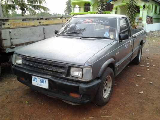 ***ขายแล้วครับขอบคุณ Truck2hand ขาย กระบะตอนเดียว MAZDA B2200 ปี32/89 เครื่องวางใหม่ R2 (ลงเล่ม) แห้งจัด ไม่มีเยิ้ม แรงดี หายห่วง ช่วงล่างเต็ม คัสซีสวยมาก ไม่มีผุไม่มีดาม  หน้าหลัง-เดิมๆ สีบาง ภายในดี คอนโซลครบ พื้นเก๋งไม่มีผุ กระบะผุแต่เก็บมาแล้ว ยางพอใช