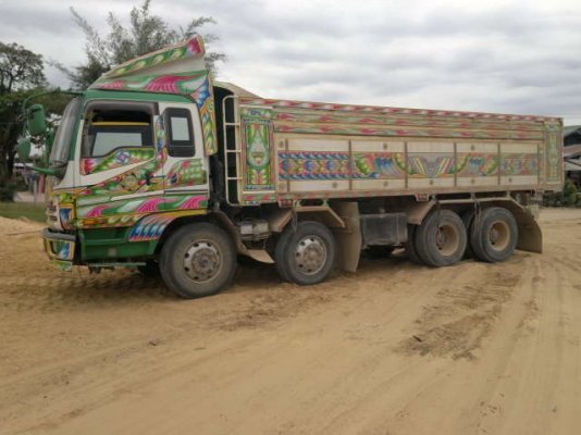 ขายรถ 24 ล้อ 2 เพลา แม่-ลูก กระบะเนียมดั้มดิน ISUZU G