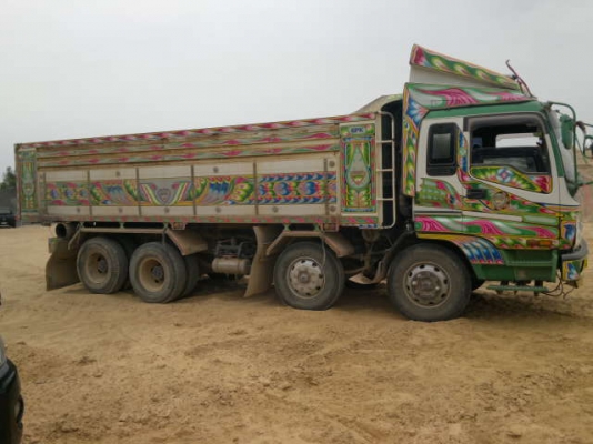 ขายรถ 24 ล้อ 2 เพลา แม่-ลูก กระบะเนียมดั้มดิน ISUZU G