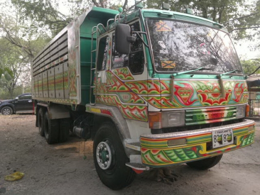 ขายรถ 10 ล้อ 2 เพลา กระบะเนียมดั้ม อู่.ส สุชัย MITSUBISHI MMTFN 527 ปี.44 ปรายปี รถสวย สนใจโทร