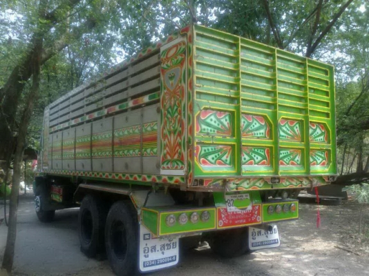 ขายรถ 10 ล้อ 2 เพลา กระบะเนียมดั้ม อู่.ส สุชัย MITSUBISHI MMTFN 527 ปี.44 ปรายปี รถสวย สนใจโทร