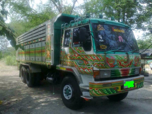 ขายรถ 10 ล้อ 2 เพลา กระบะเนียมดั้ม อู่.ส สุชัย MITSUBISHI MMTFN 527 ปี.44 ปรายปี รถสวย สนใจโทร