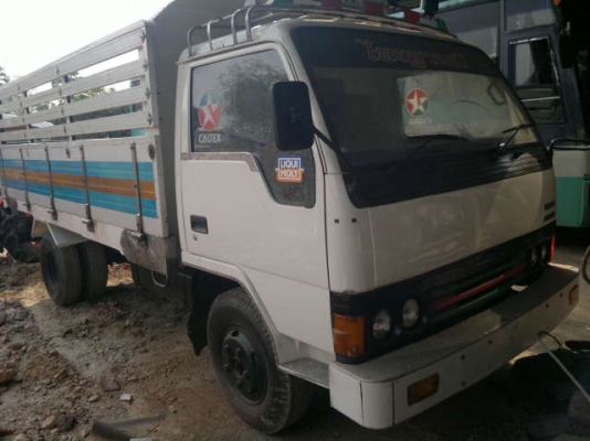 ขายรถ 6 ล้อ ดั้ม กระบะเนียมคอกเกษตร MITSUBISHI FL100 รถสวย