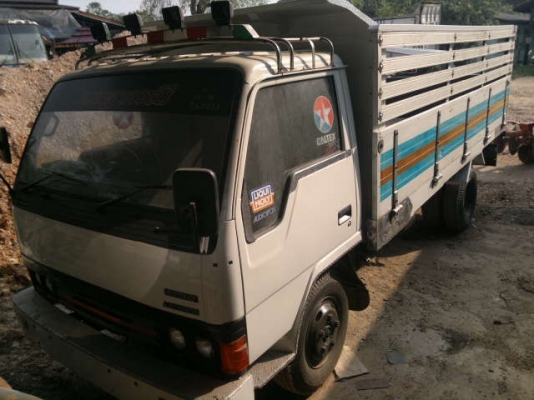 ขายรถ 6 ล้อ ดั้ม กระบะเนียมคอกเกษตร MITSUBISHI FL100 รถสวย