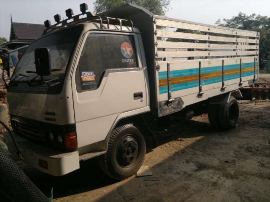 ขายรถ 6 ล้อ ดั้ม กระบะเนียมคอกเกษตร MITSUBISHI FL100 รถสวย