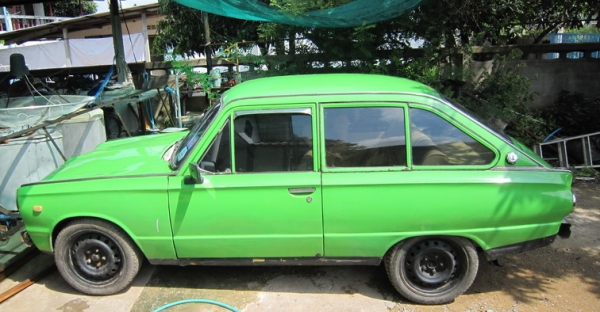 !! ตำนาน !! Fastback 2 ประตู ตัวแรกของ Mitsubishi ติดแก๊ส หล่อๆราคาถูกๆ + retro datsun 910