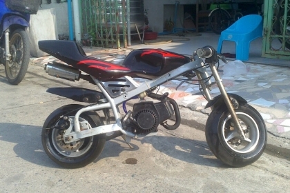 ขายมอเตอร์ไซจิ๋ว ขับได้ทุกคัน เหมา 3 คัน 11000