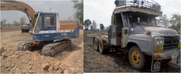 Komatsu PC120-2+เทเลอร์