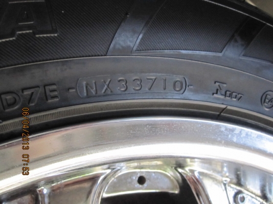 แม็กนอก Touchdownสีโครเมียม 6 รูขอบ 20 พร้อมยาง ถูกๆ