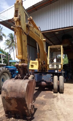 ขาย 455,000 บาท KOMATSU PW120-2 เครื่องดี ปั้มแรง พร้อมใช้ เอกสารชื่อขาย   รถอยู่ จ.กาณจนบุรี โทร&amp;ไอดีไลน์ 0610710295