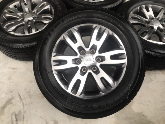ล้อแม็ก ฟอร์ด เอเวอเรตต์ ขอบ18 พร้อมยาง Bridgestone 265-60-18 ปลายปี 15