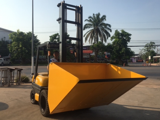 ขายรถโฟลคลิฟท์ TOYOTA  6FD25 ,เสายกสูง 5 เมตร , เครื่องยนต์ดีเซล 1DZ  ,งาปรับคว่ำหงาย , ปุ้งกี๋ ปากกว้าง 1.7 เมตร , รถนำเข้าแท้จากญี่ปุ่น 100\%  ( รถไม่เคยใช้งานในเมืองไทย นำเข้าจากญี่ปุ่น )