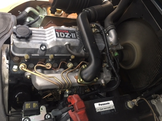 ขายรถโฟลคลิฟท์ TOYOTA  7FD15 ,ใหม่ล่าสุด , เสายกสูง 4 เมตร , เครื่องยนต์ดีเซล 1DZ-II  ,งาปรับคว่ำหงาย , ปุ้งกี๋ ปากกว้าง 1.5 เมตร , รถนำเข้าแท้จากญี่ปุ่น 100\%  ( รถไม่เคยใช้งานในเมืองไทย นำเข้าจากญี่ปุ่น )