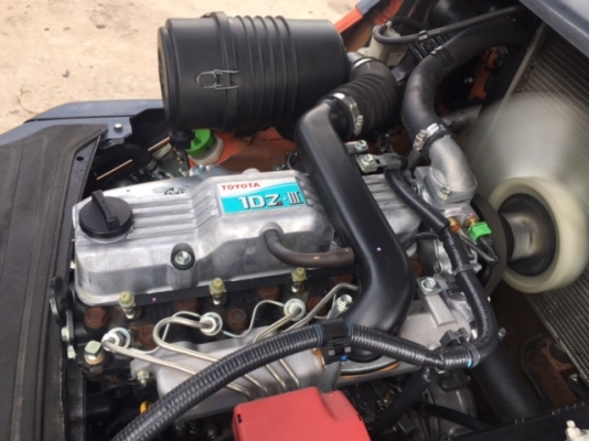 ขายรถโฟลคลิฟท์ TOYOTA  8FDK20 ,ใหม่ล่าสุด , เสายกสูง 4 เมตร , เครื่องยนต์ดีเซล 1DZ-III  ,งาปรับคว่ำหงาย , ปุ้งกี๋ ปากกว้าง 1.5 เมตร , รถนำเข้าแท้จากญี่ปุ่น 100\%  ( รถไม่เคยใช้งานในเมืองไทย นำเข้าจากญี่ปุ่น )