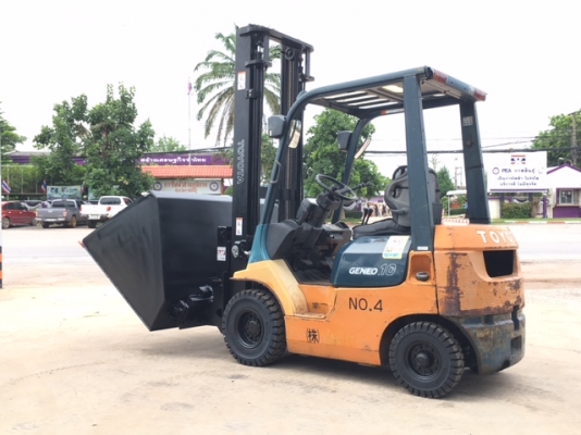 ขายรถโฟลคลิฟท์ TOYOTA 7FD10 ,ใหม่ล่าสุด , เสายกสูง 4 เมตร , เครื่องยนต์ดีเซล 1DZ-II ,งาปรับคว่ำหงาย , ปุ้งกี๋ ปากกว้าง 1.5 เมตร , รถนำเข้าแท้จากญี่ปุ่น 100\% ( รถไม่เคยใช้งานในเมืองไทย นำเข้าจากญี่ปุ่น ) ขายรถโฟลคลิฟท์ TOYOTA 7FD10 ,ใหม่ล่าสุด , เสายกสูง 4 เมตร , เครื่องยนต์ดีเซล 1DZ-II ,งาปรับคว่ำหงาย , ปุ้งกี๋ ปากกว้าง 1.5 เมตร , รถนำเข้าแท้จากญี่ปุ่น 100\% ( รถไม่เคยใช้งานในเมืองไทย นำเข้าจากญี่ปุ่น )