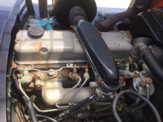 ขายรถโฟลคลิฟท์ TOYOTA  4FD24 ,เสายกสูง 4 เมตร , เครื่องยนต์ดีเซล 2J  ,งาปรับคว่ำหงาย , ปุ้งกี๋ ปากกว้าง 1.7 เมตร , รถนำเข้าแท้จากญี่ปุ่น 100\%  ( รถไม่เคยใช้งานในเมืองไทย นำเข้าจากญี่ปุ่น )