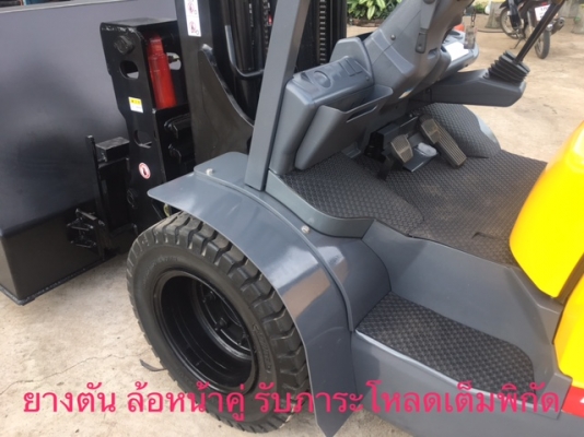 ขายรถโฟลคลิฟท์ TCMFD25C3   , เสายกสูง 5 เมตร , เครื่องยนต์ดีเซล TD27 ,งาปรับคว่ำหงาย , ปุ้งกี๋ ปากกว้าง 1.7 เมตร , รถนำเข้าแท้จากญี่ปุ่น 100\%  ( รถไม่เคยใช้งานในเมืองไทย นำเข้าจากญี่ปุ่น )