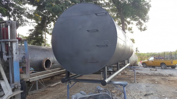 ขายถังเหล็ก ขนาด 15 คิว เหล็กหนาๆสวยๆ