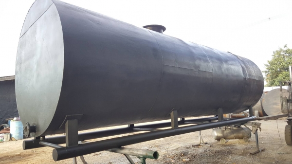 ขายถังเหล็ก ขนาด 15 คิว เหล็กหนาๆสวยๆ