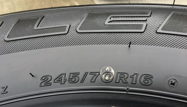 แม็ก ISUZU D-MAX Blue Power พร้อมยางป้ายแดง Bridgestone 245-70-16 ปี 17