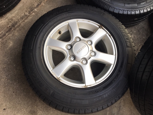 แม็ก ISUZU Platinum ขอบ 15 พร้อมยาง 215-70-15