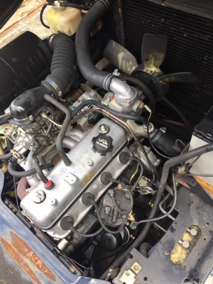 ขาย ฟอล์คลิฟต์ TOYOTA 5FG10 รถนอกเก่าญี่ปุ่น นำเข้าเอง  เสา 4.5 เมตร