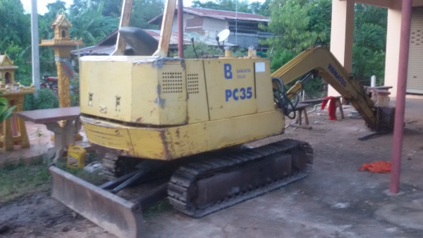Komatsu pc 35 พร้อมใช้งาน เครื่องดี ประหยัด ไม่ร้อน ปั้มแห้งแรงได้
