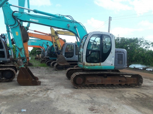 ขายKOBELCO SK135SR-1E  YY02  ปี 2002  เก่าญี่ปุ่นแท้  มีลายแย๊ก  7, XXX  ชั่วโมง สภาพสวย พร้อมใช้ โร  089-3818694  ดวงนภา