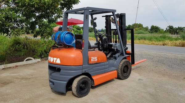 ขายด่วนรถยก TOYOTAชั่วโม่งทำงาน น้อย 6FG25ยก2.5ตันเสาสูง3เมตรทูฟรีเกียออโต้รถนอกนำเข้ายังไม่เคยใช้งา