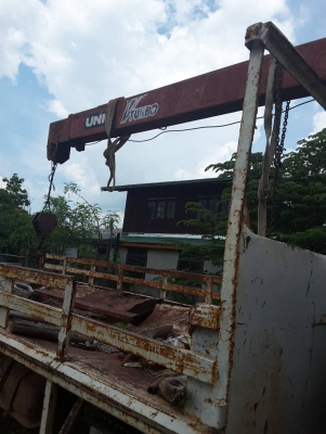 ขายเครน Unic 3 ตัน  ชักเดียว เจ้าขายเอง