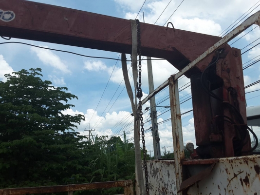 ขายเครน Unic 3 ตัน  ชักเดียว เจ้าขายเอง