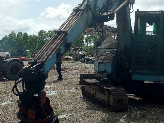 รถแบคโฮ SUMITOMO 160 มีที่คีบไม้ มีสัญญาซื้อขาย รถแบคโฮ SUMITOMO 160 มีที่คีบไม้ มีสัญญาซื้อขาย