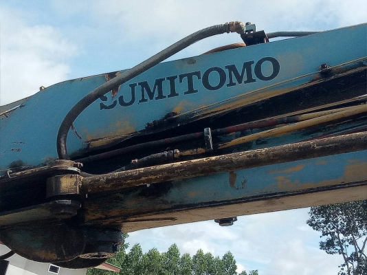 รถแบคโฮ SUMITOMO 160 มีที่คีบไม้ มีสัญญาซื้อขาย รถแบคโฮ SUMITOMO 160 มีที่คีบไม้ มีสัญญาซื้อขาย