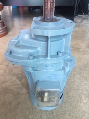 มอเตอร์เกียรนิปปอนมือสอง 1.1 KW. อัตราทด 1/11 ไฟ 380 VAC 3 เฟส เก่าญี่ปุ่นแท้ พร้อมใช้งาน อุปกรณ์ครบ