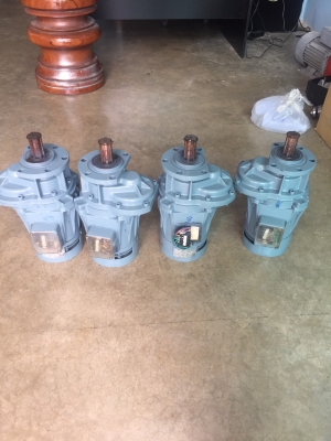 มอเตอร์เกียรนิปปอนมือสอง 1.1 KW. อัตราทด 1/11 ไฟ 380 VAC 3 เฟส เก่าญี่ปุ่นแท้ พร้อมใช้งาน อุปกรณ์ครบ