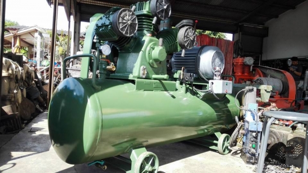 ** SOLD ** ปั้มลมฟูเช็ง FUSHENG 10 HP 300 Lite 380V พร้อมใช้งาน