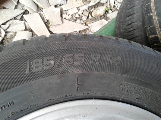 แม้คเดิม มิตซูท้ายเบนซ์ 14 4&times;100 พร้อมยาง มิทเชอลิน กิฟๆ