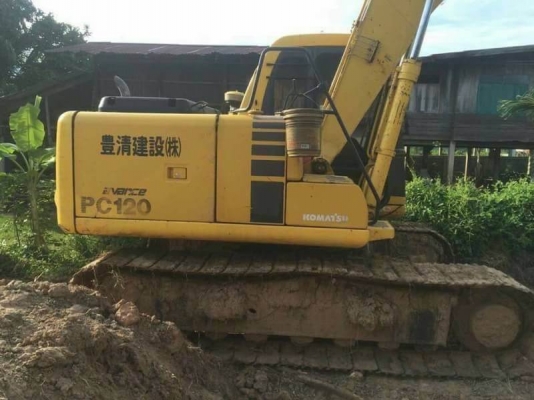 ขายด่วน KOMATSU PC120-6 สภาพสวยพร้อมใช้งาน เครื่องปั้มดีเยี่ยม รถพร้อมลุยงาน ระบบเต็ม เอกสารใบอินวอยซ์ สนใจสอบถาม 093-0764943 088-3223272 k ตั้ม