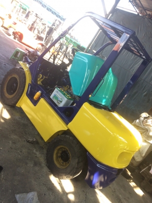 ขาย โฟรคลิฟท์ โคมะสุ ขีด 14 ดีเซล 3 ตันเสา 3 เมตร ไซชิบ