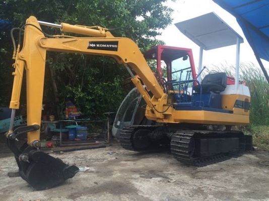 komatsu pc20 สภาพดีเก่าญี่ปุ่นใช้น้อยมีใบอินวอย