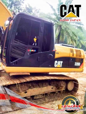 ขายรถแบคโฮ CAT320D JAPAN สภาพดี พร้อมใช้งาน