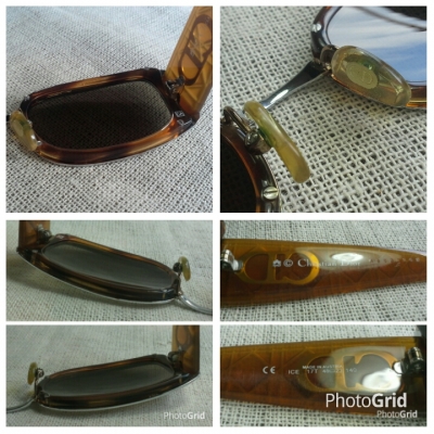 แว่นตาวินเทจแบรนด์สุดหรู  โมเดล 'สี่เหลี่ยมผืนผ้า' ที่งดงามอันดับหนึ่งของแผ่นดิน'  Vintage CHRISTIAN DIOR handmade in Austria