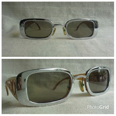 แว่นตาวินเทจแบรนด์สุดหรู  โมเดล 'สี่เหลี่ยมผืนผ้า' ที่งดงามอันดับหนึ่งของแผ่นดิน'  Vintage CHRISTIAN DIOR handmade in Austria