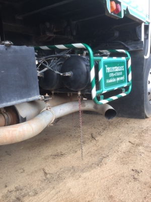 HINO 344 ปี 56 ดั๊ม ไมล์ 64,000 กม.