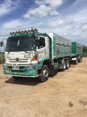 HINO 344 ปี 56 ดั๊ม ไมล์ 64,000 กม.
